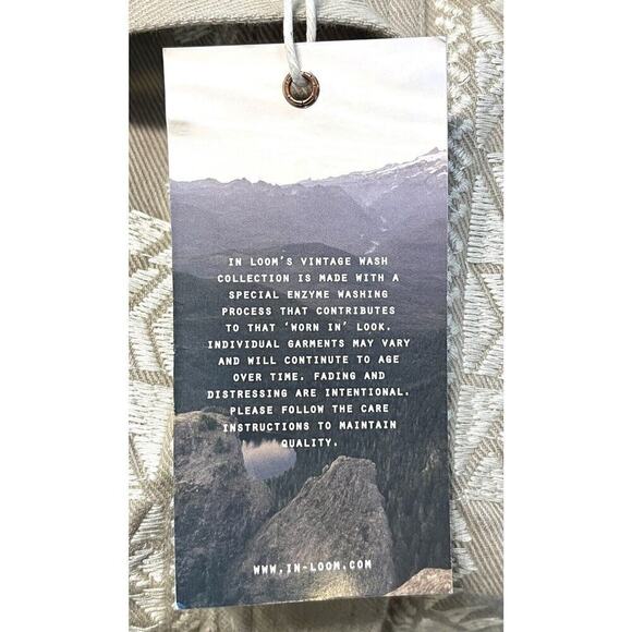 Embroidered Utility Snap Shacket Jacket Aztec Apache Navajo Dakota Cowgirl M - Picture 7 of 9